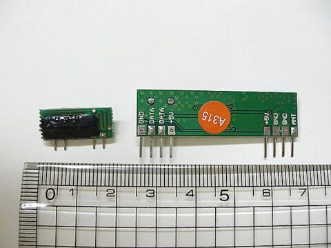315MHz無線モジュール 送信機・受信機セットA 1個パック