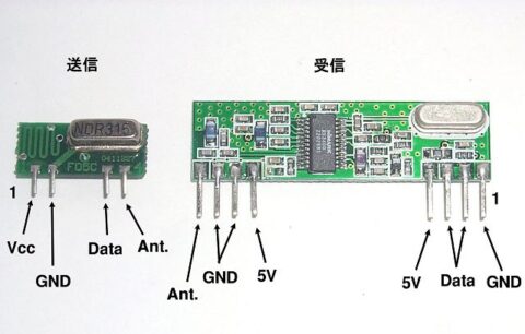 315MHz無線モジュール 送信機・受信機セットA 1個パック
